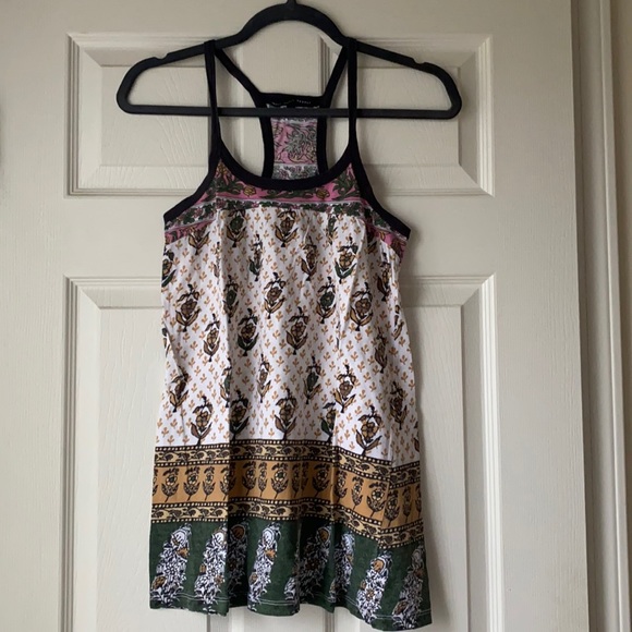 Truly Madly Deeply Tops - Truly Madly Deeply Long Printed Tank